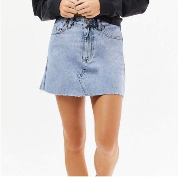 Insight Dresses & Skirts - INSIGHTSASHA DENIM A-LINE MINI SKIRT